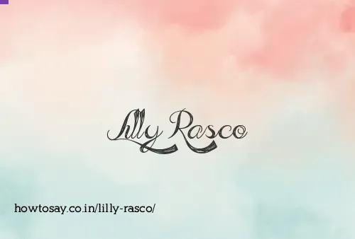 Lilly Rasco