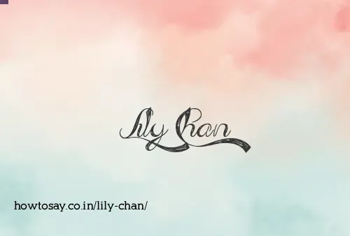 Lily Chan