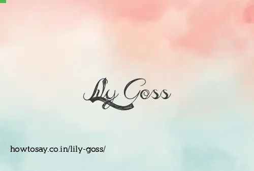 Lily Goss