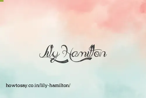 Lily Hamilton