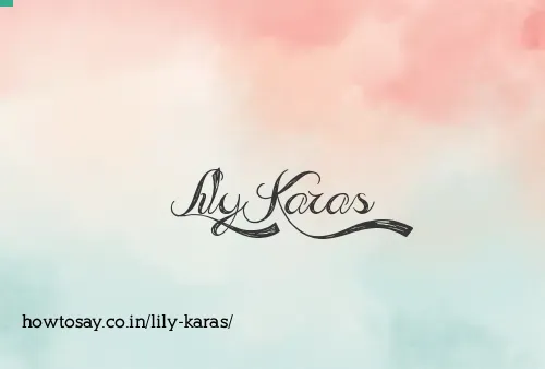 Lily Karas