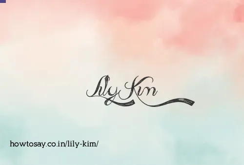 Lily Kim