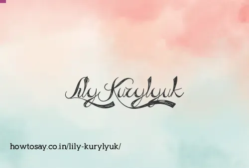 Lily Kurylyuk