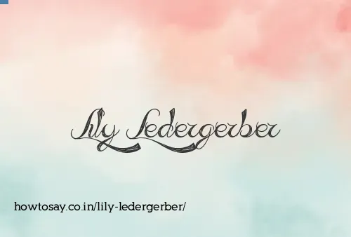 Lily Ledergerber
