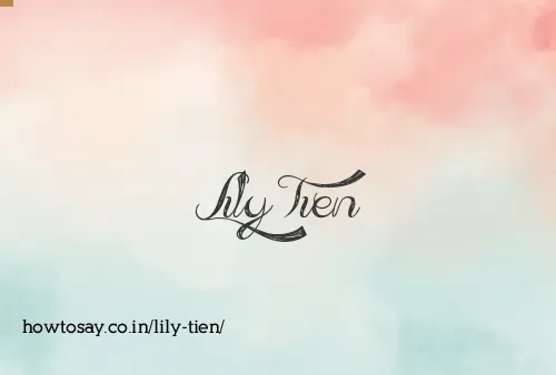 Lily Tien