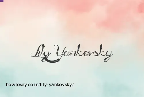 Lily Yankovsky