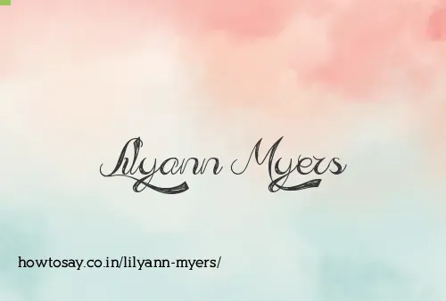 Lilyann Myers