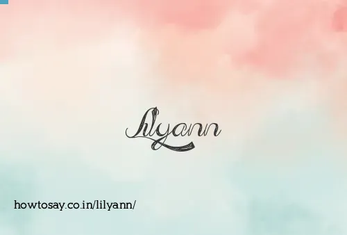 Lilyann