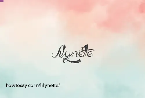 Lilynette