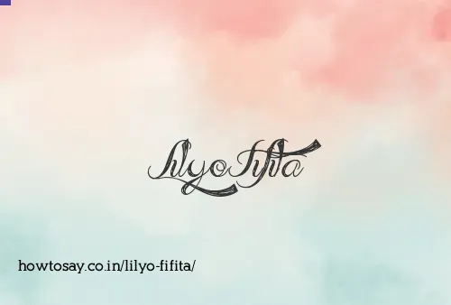 Lilyo Fifita