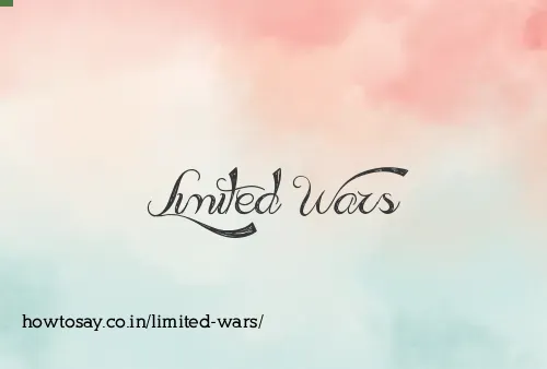Limited Wars