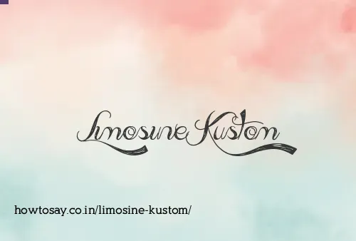 Limosine Kustom