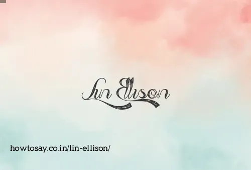 Lin Ellison