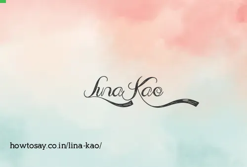 Lina Kao