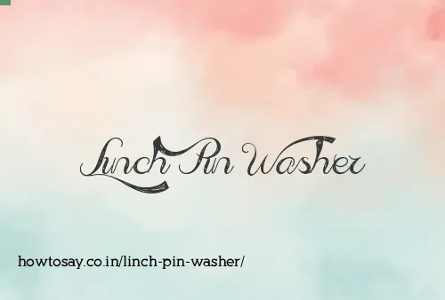Linch Pin Washer