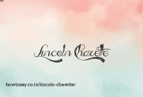 Lincoln Charette