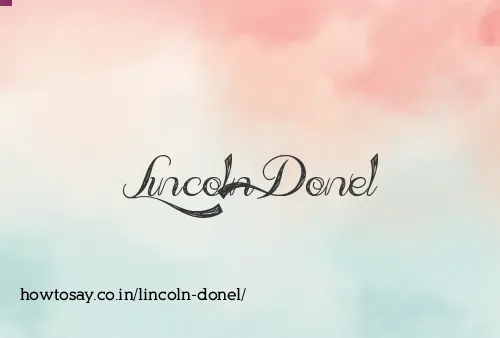 Lincoln Donel
