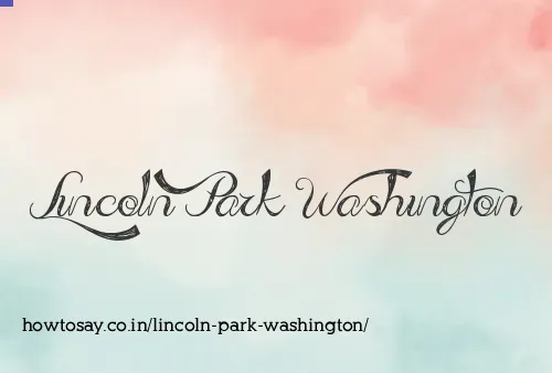 Lincoln Park Washington