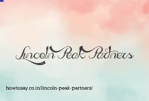 Lincoln Peak Partners