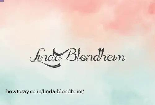 Linda Blondheim