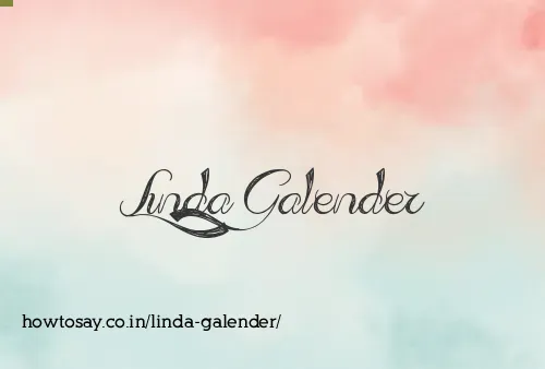 Linda Galender