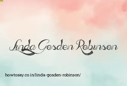 Linda Gosden Robinson