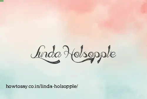 Linda Holsopple