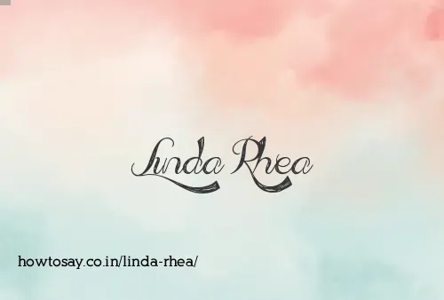 Linda Rhea