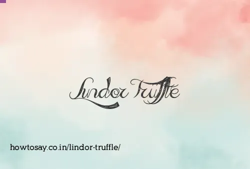 Lindor Truffle