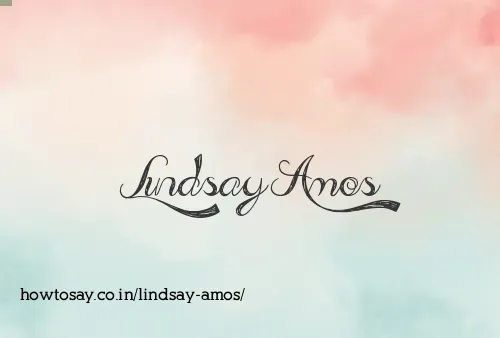 Lindsay Amos