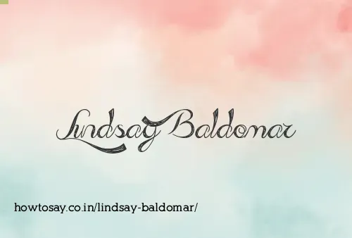 Lindsay Baldomar