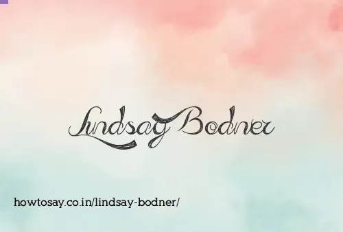 Lindsay Bodner
