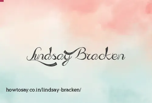 Lindsay Bracken