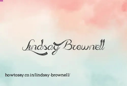Lindsay Brownell