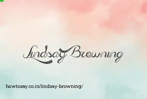 Lindsay Browning