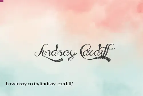 Lindsay Cardiff