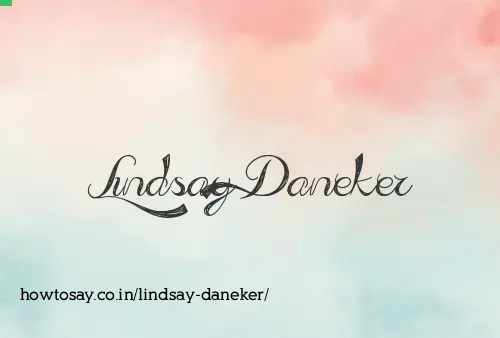 Lindsay Daneker