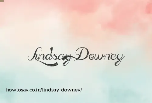 Lindsay Downey