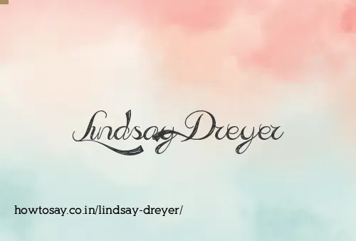 Lindsay Dreyer