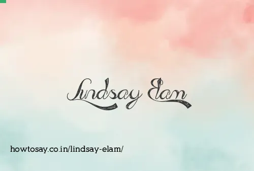 Lindsay Elam