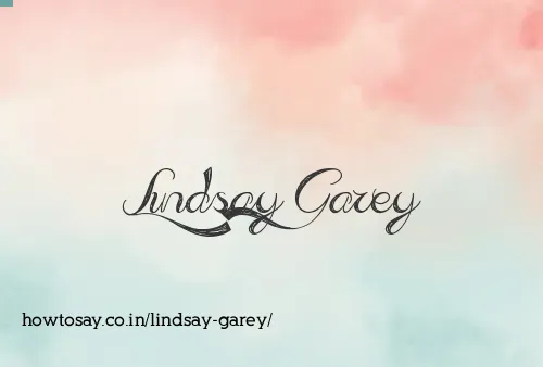 Lindsay Garey