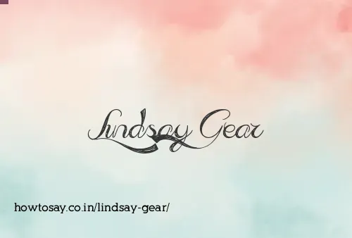 Lindsay Gear