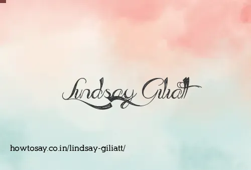 Lindsay Giliatt