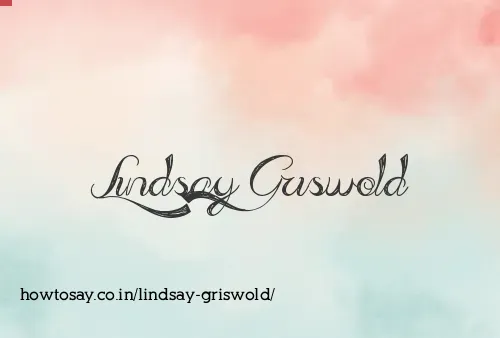 Lindsay Griswold