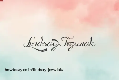 Lindsay Jozwiak