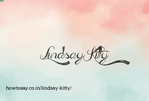 Lindsay Kitty