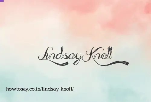 Lindsay Knoll