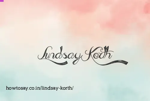 Lindsay Korth