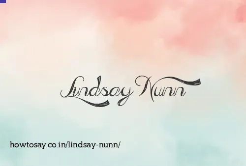 Lindsay Nunn