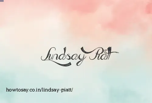 Lindsay Piatt